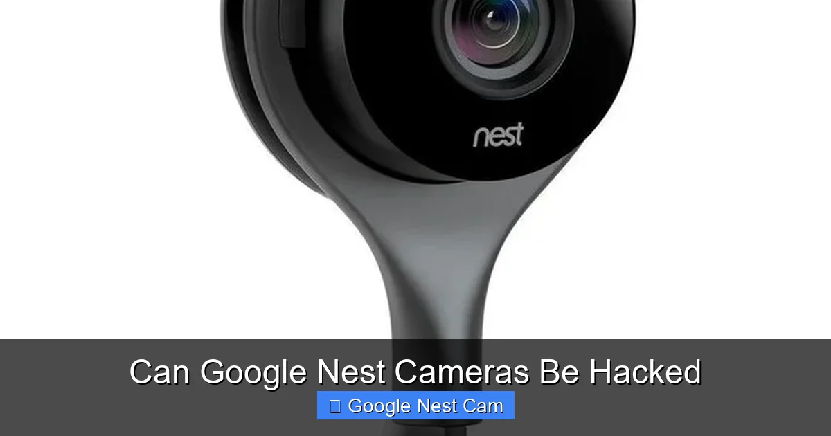 Can Google Nest Cameras Be Hacked