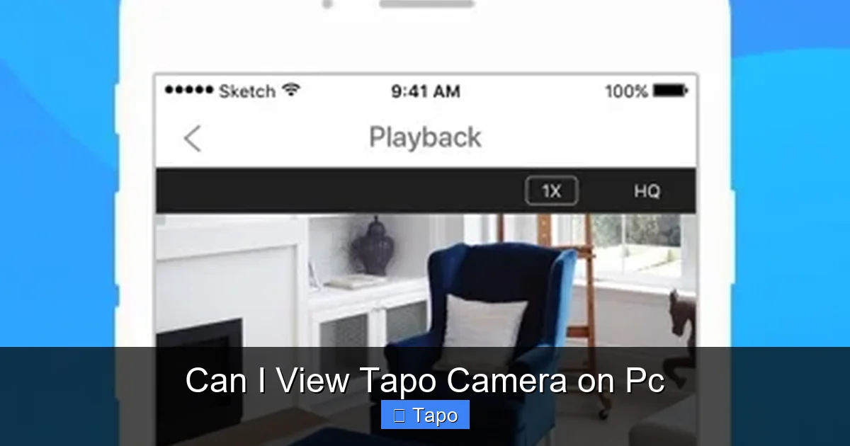 Can I View Tapo Camera on Pc