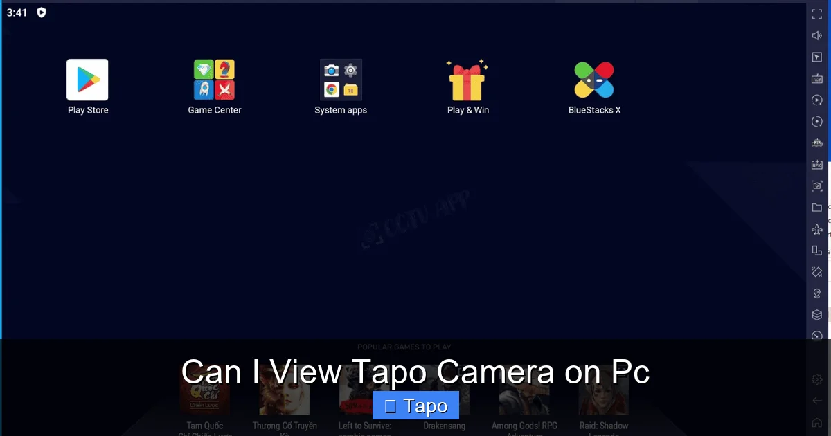Can I View Tapo Camera on Pc