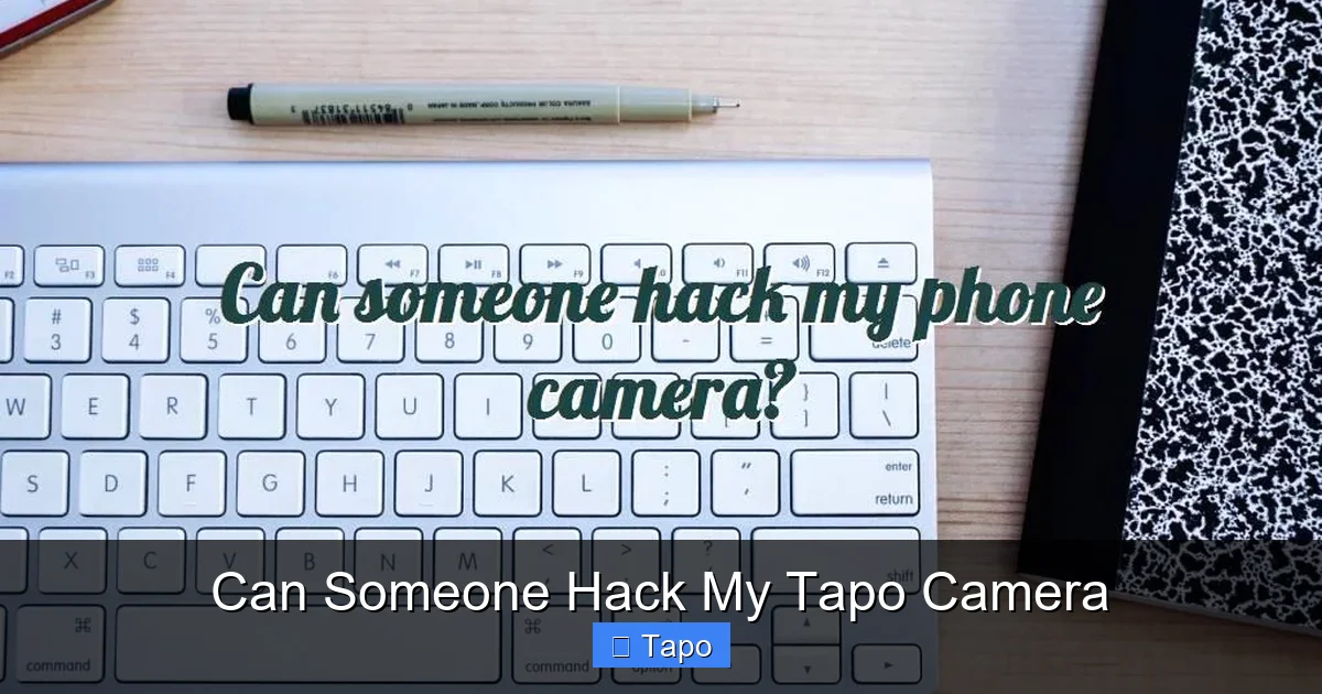 Can Someone Hack My Tapo Camera