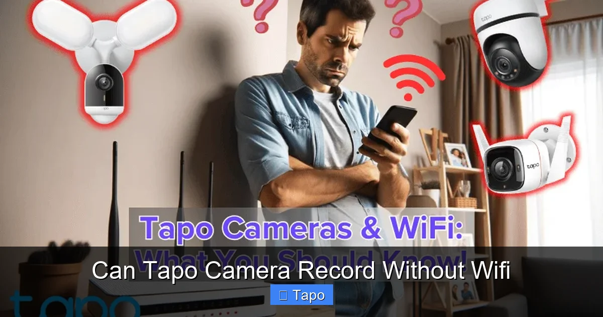 Can Tapo Camera Record Without Wifi