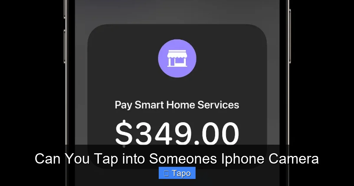 Can You Tap into Someones Iphone Camera