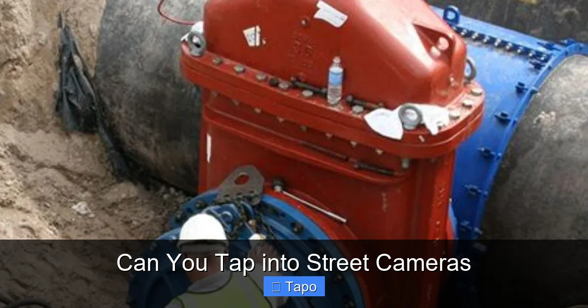 Can You Tap into Street Cameras
