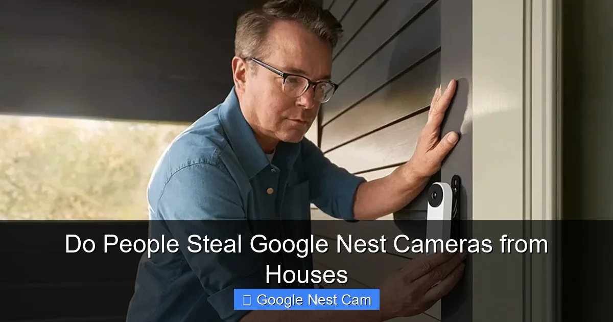 Do People Steal Google Nest Cameras from Houses