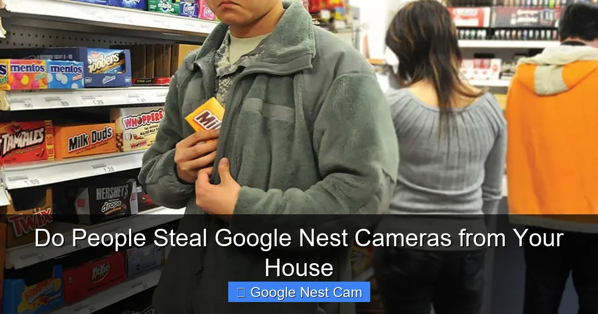 Do People Steal Google Nest Cameras from Your House