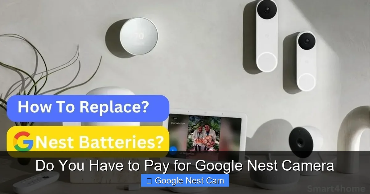 Do You Have to Pay for Google Nest Camera