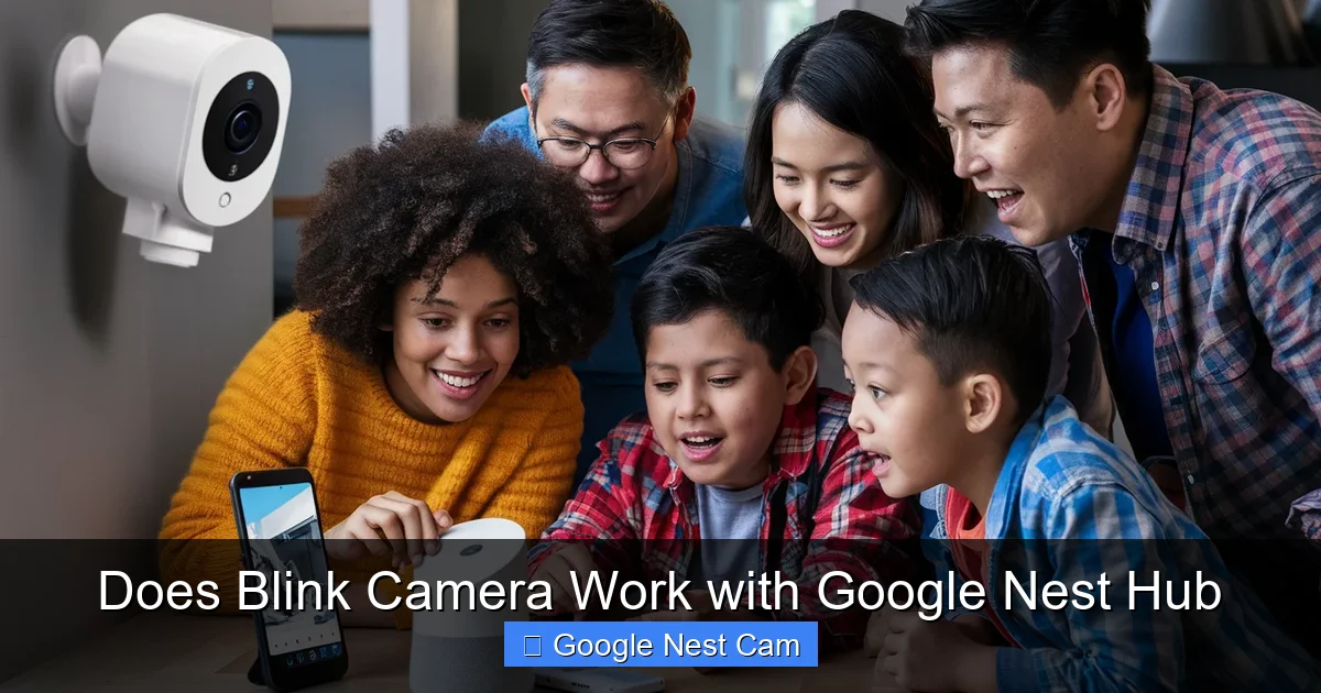 Does Blink Camera Work with Google Nest Hub