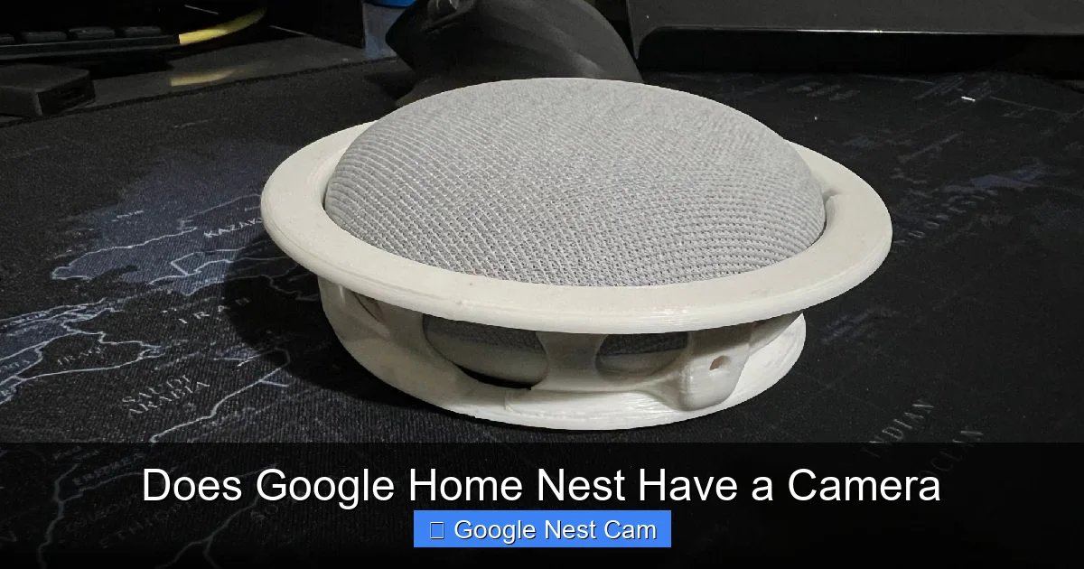 Does Google Home Nest Have a Camera