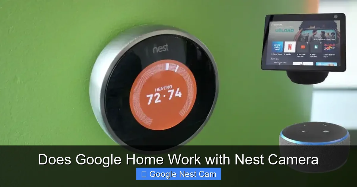 Does Google Home Work with Nest Camera