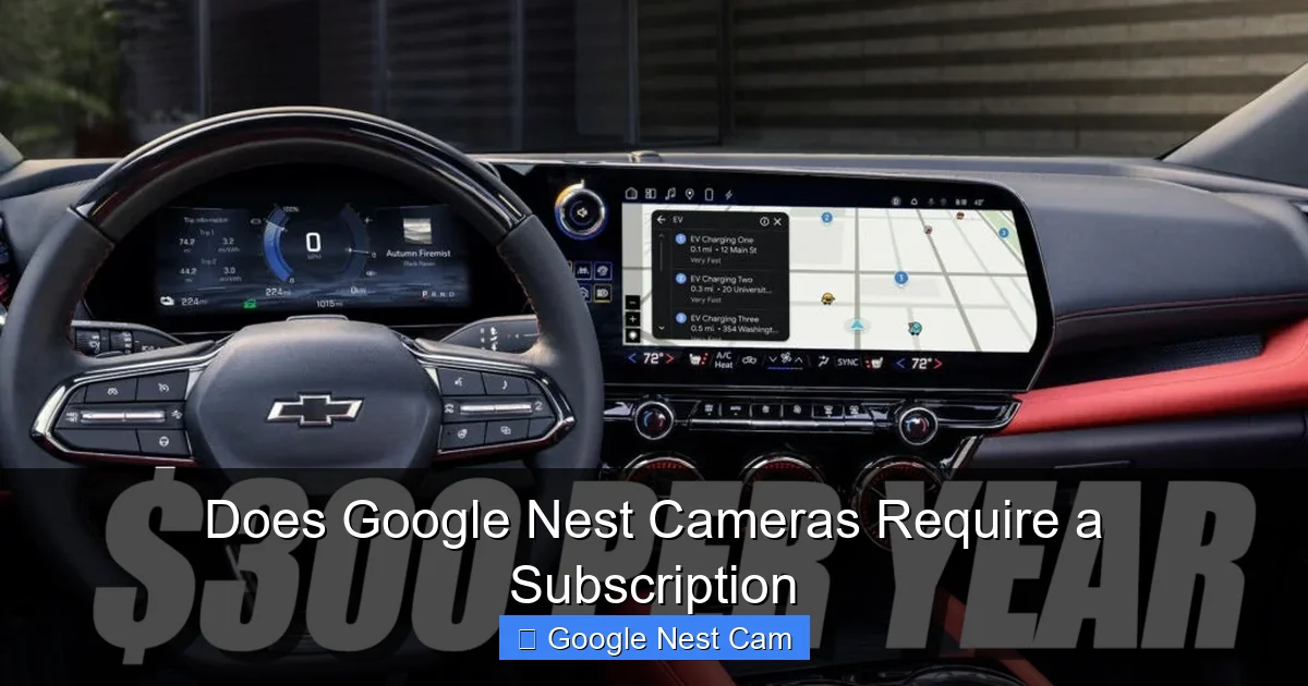 Does Google Nest Cameras Require a Subscription