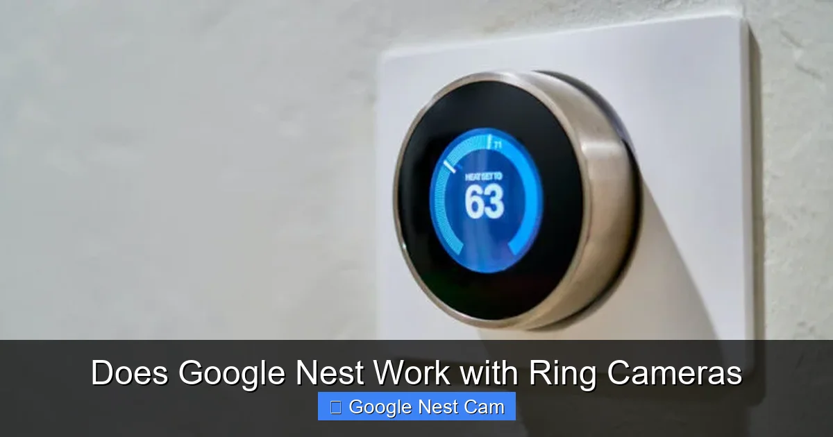 Does Google Nest Work with Ring Cameras