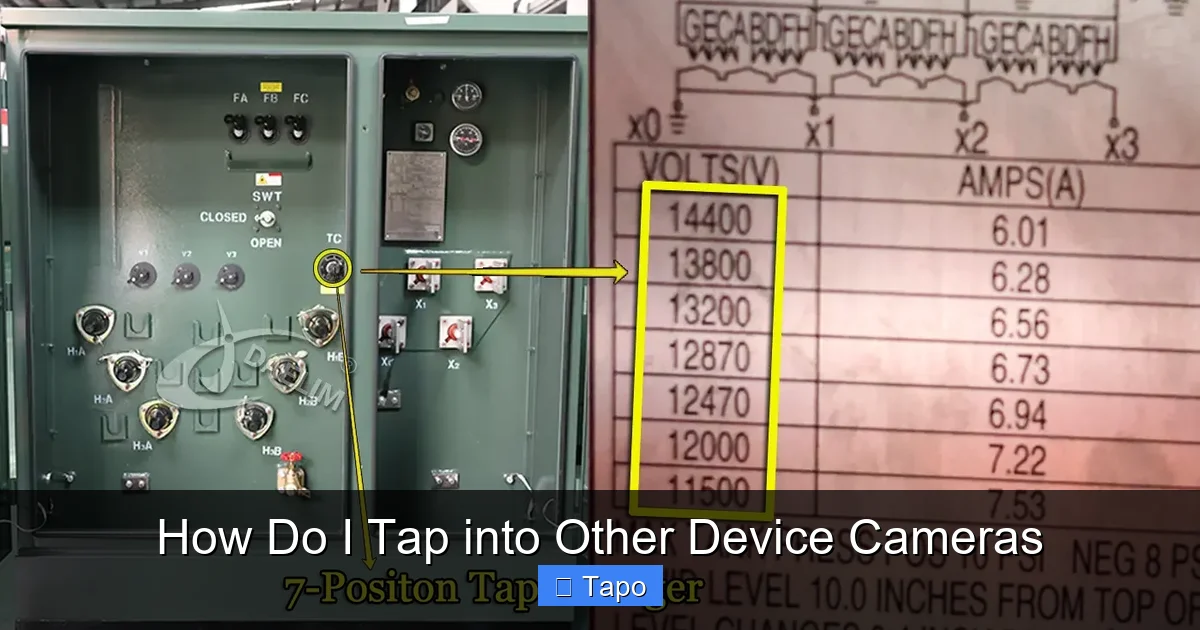 How Do I Tap into Other Device Cameras