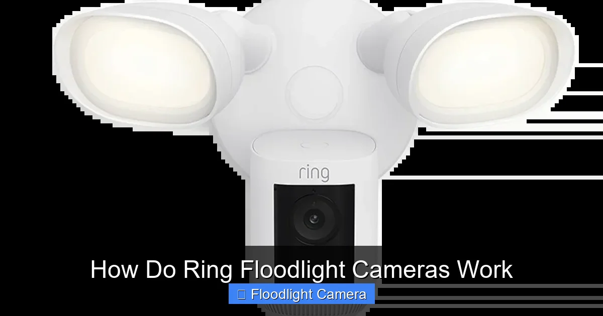 How Do Ring Floodlight Cameras Work