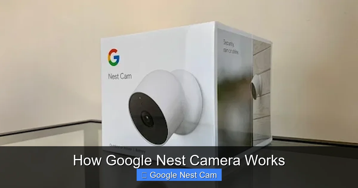 How Google Nest Camera Works