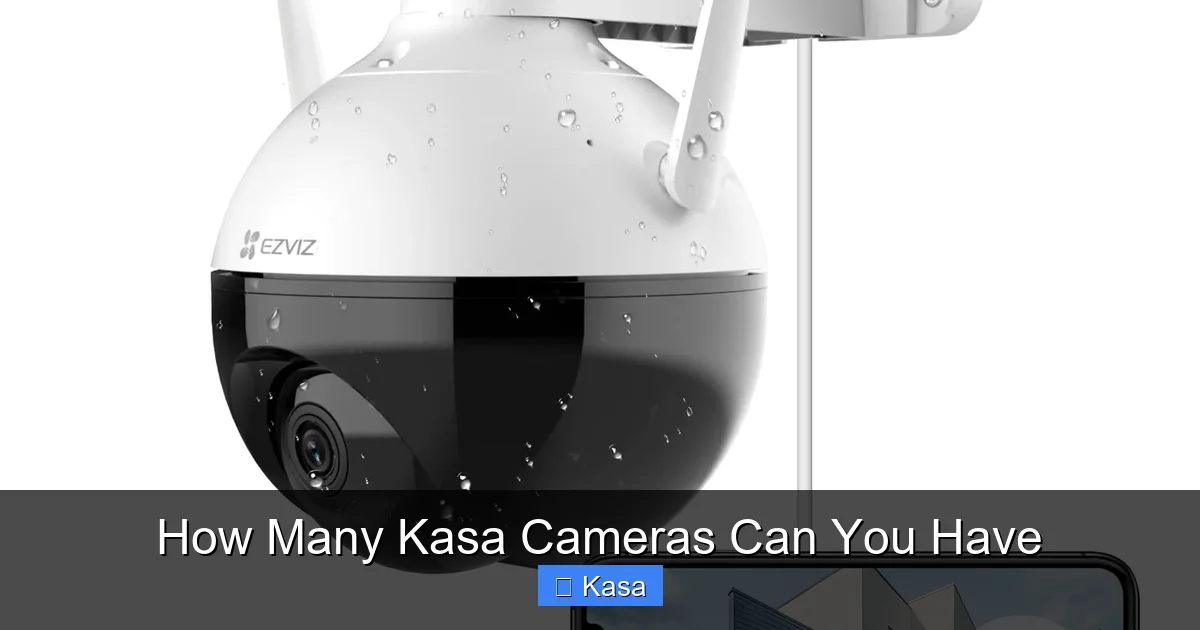 How Many Kasa Cameras Can You Have