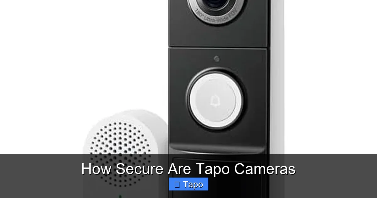 How Secure Are Tapo Cameras