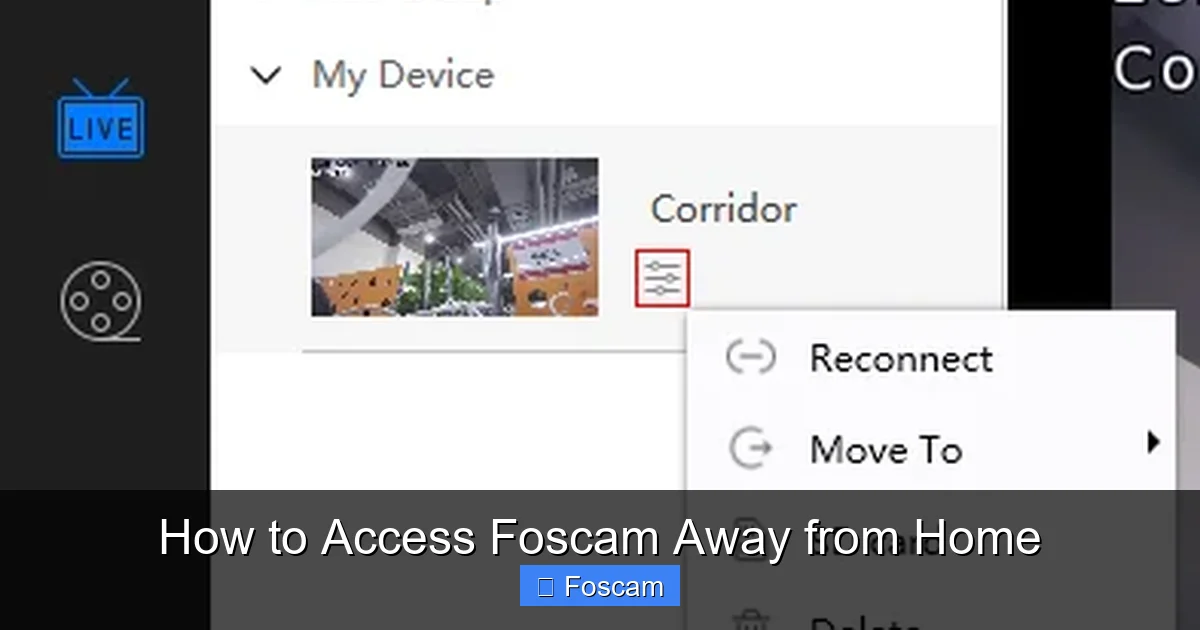 How to Access Foscam Away from Home