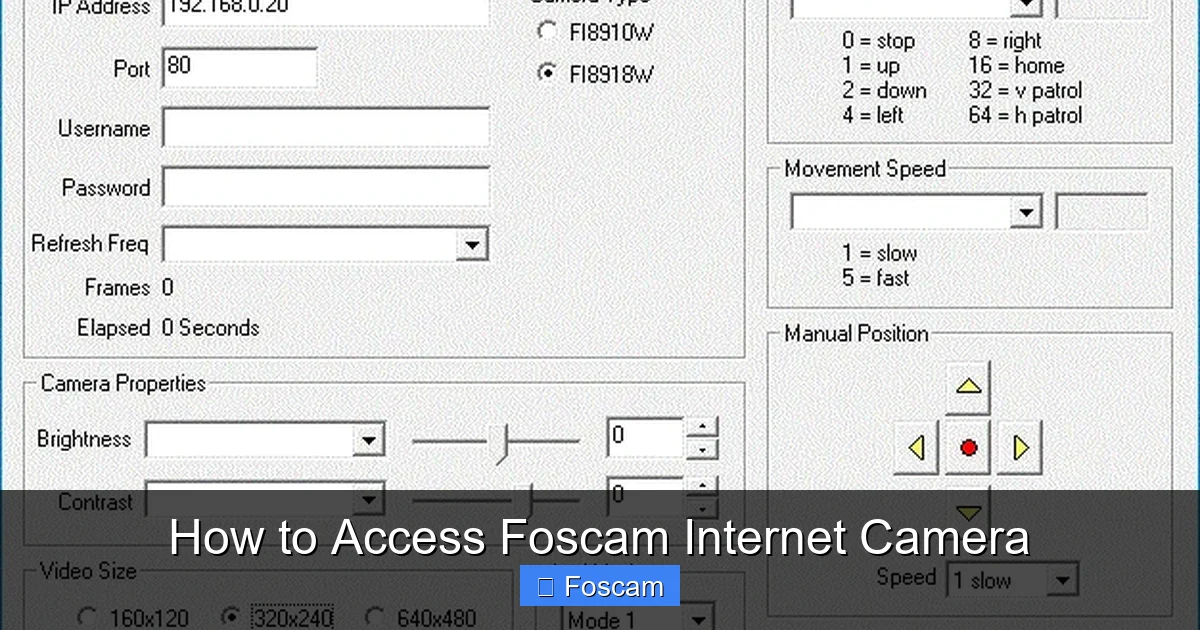 How to Access Foscam Internet Camera
