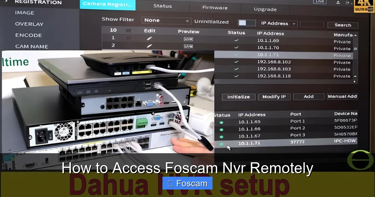 How to Access Foscam Nvr Remotely