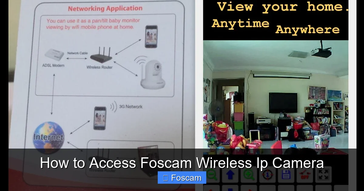 How to Access Foscam Wireless Ip Camera