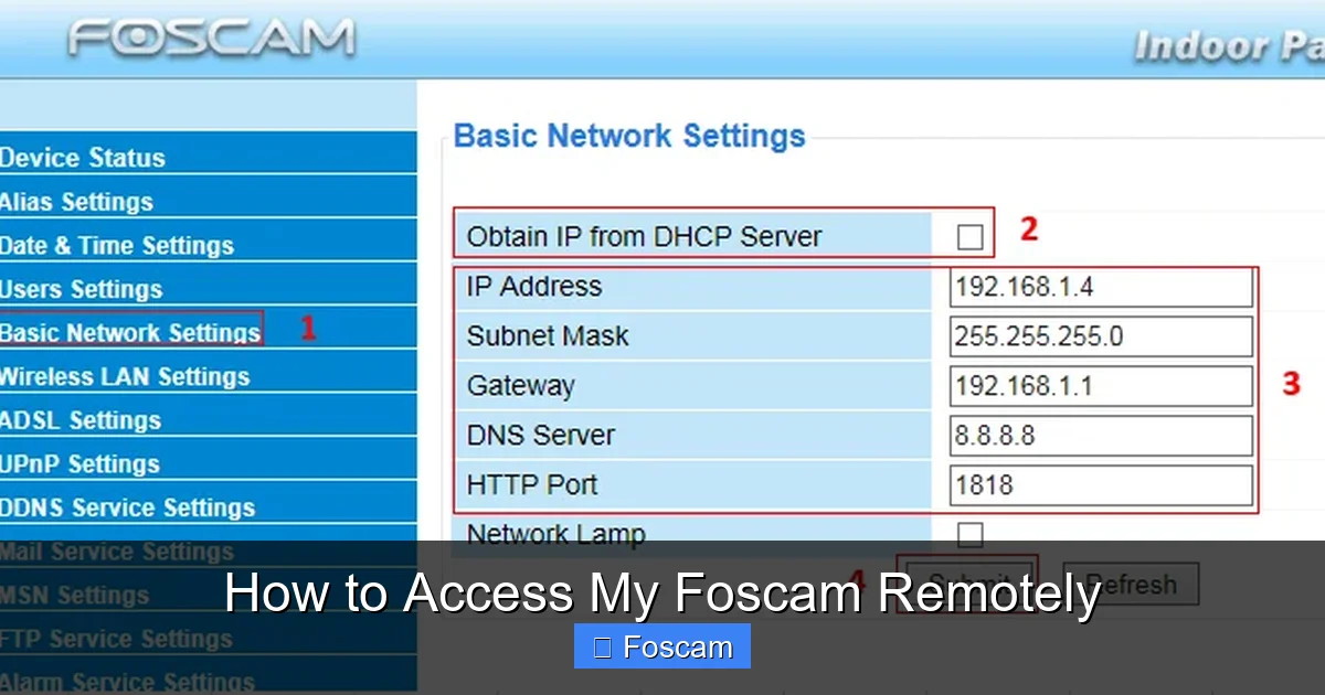 How to Access My Foscam Remotely