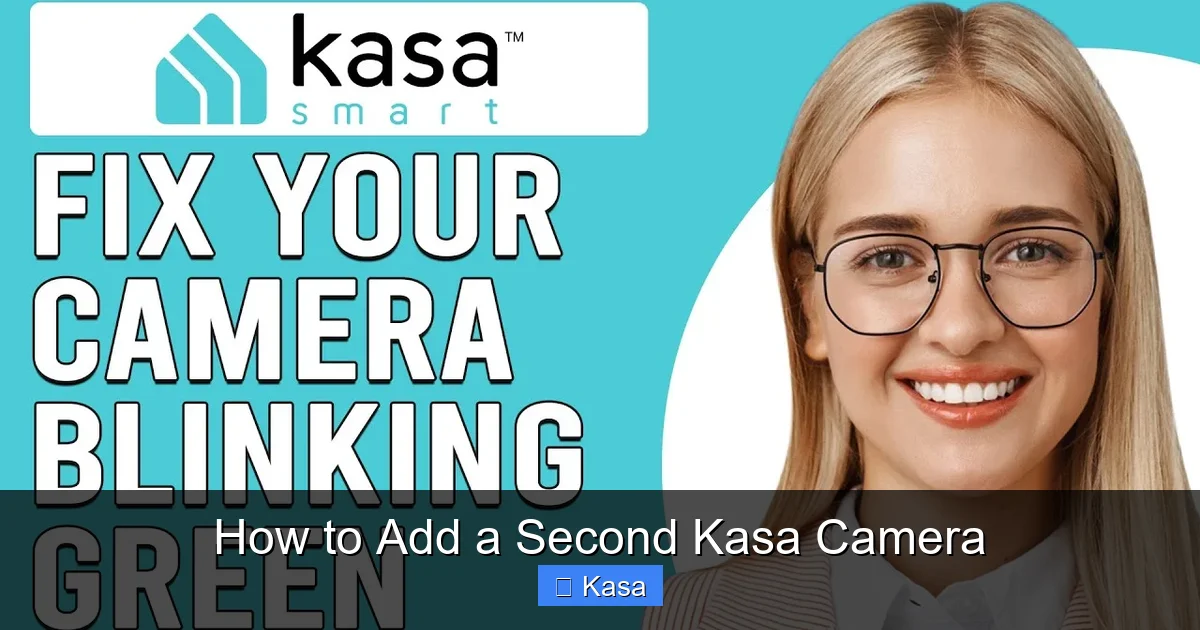How to Add a Second Kasa Camera