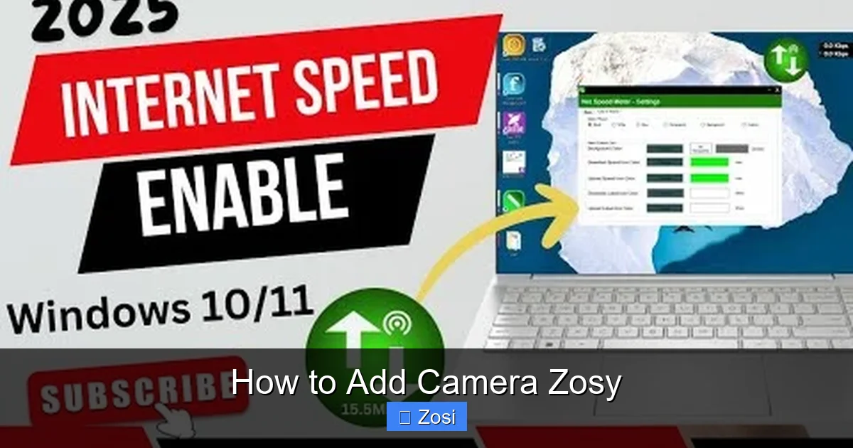 How to Add Camera Zosy