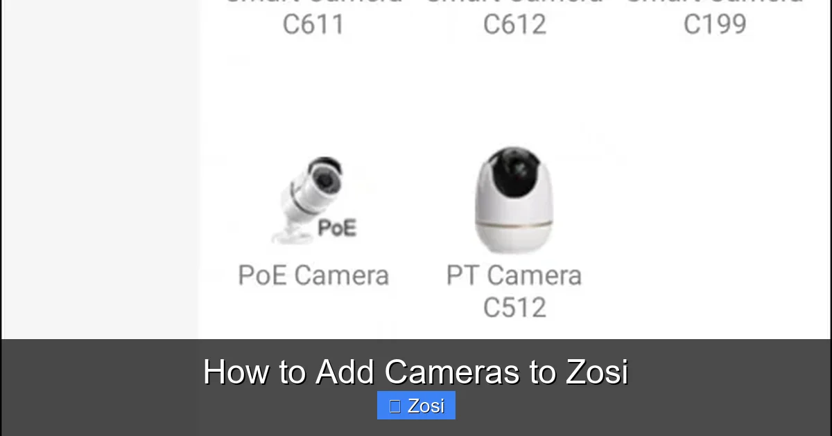 How to Add Cameras to Zosi