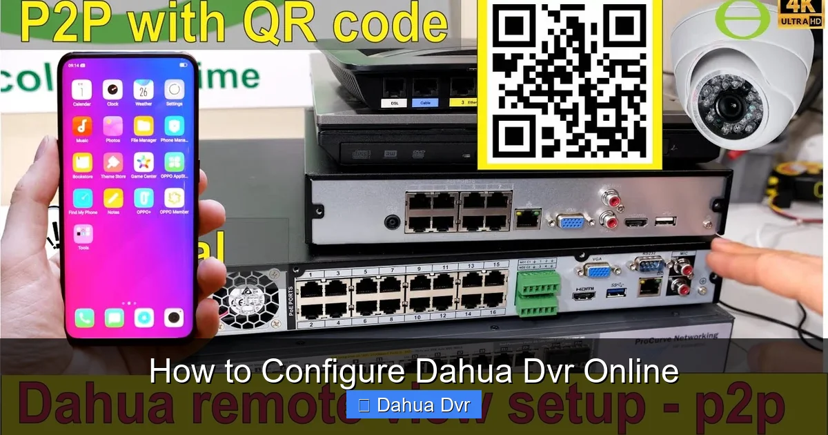 How to Configure Dahua Dvr Online