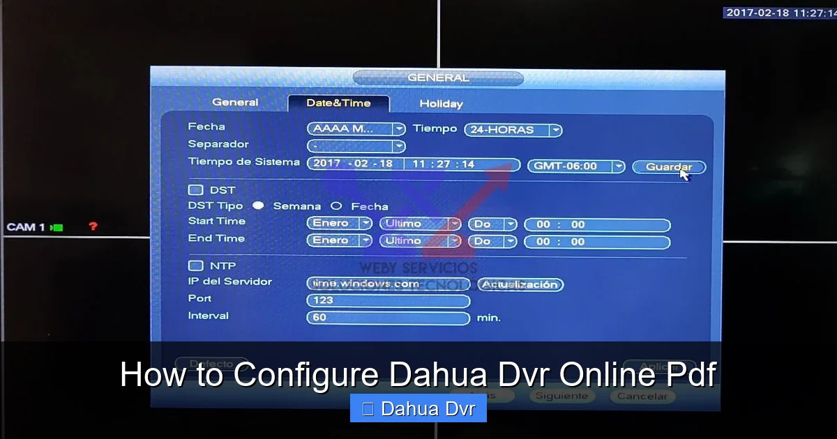 How to Configure Dahua Dvr Online Pdf