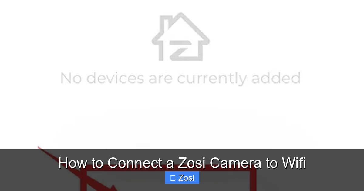How to Connect a Zosi Camera to Wifi