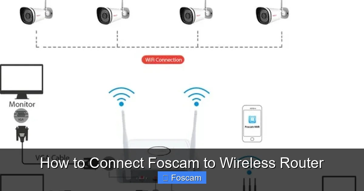 How to Connect Foscam to Wireless Router