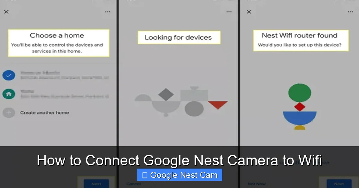 How to Connect Google Nest Camera to Wifi