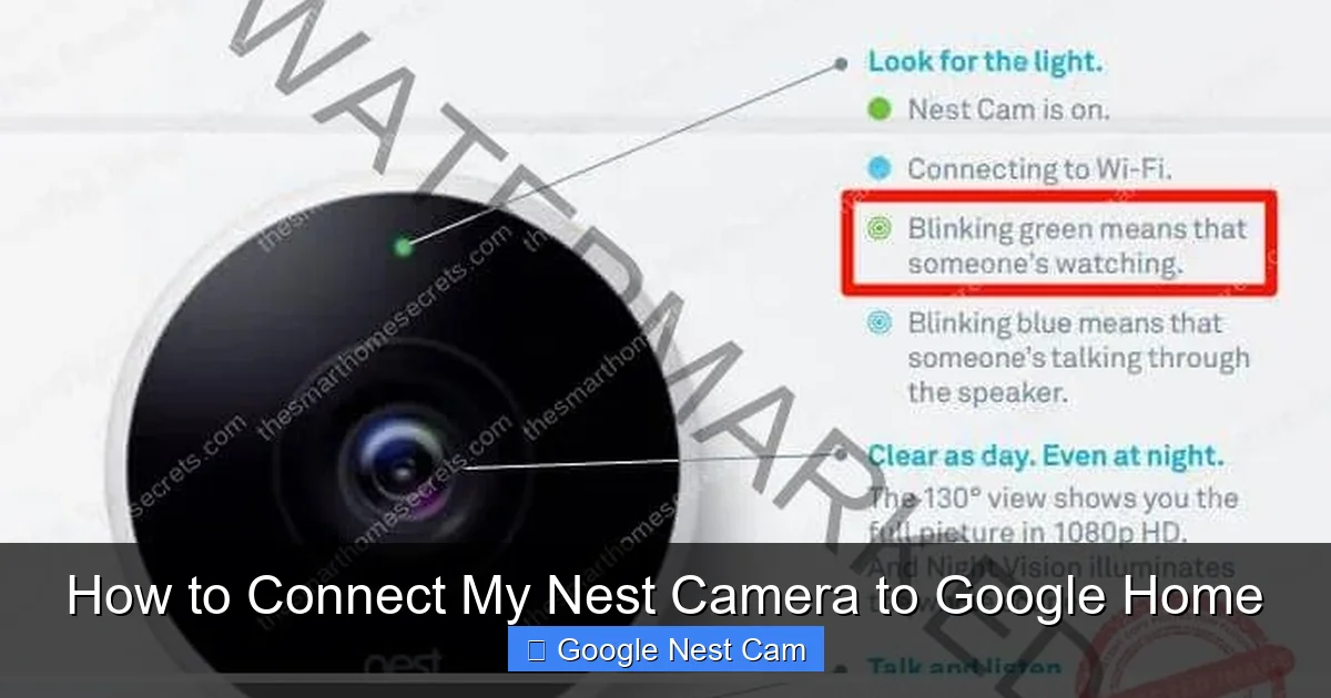 How to Connect My Nest Camera to Google Home