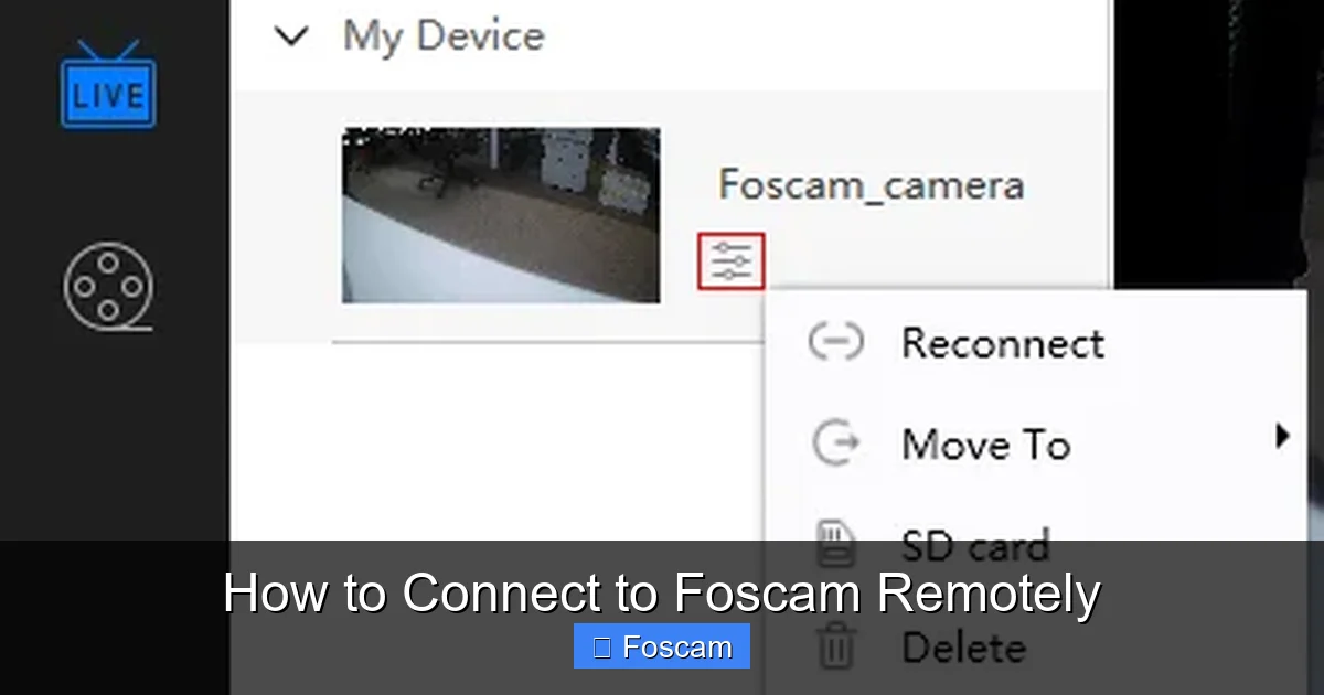 How to Connect to Foscam Remotely