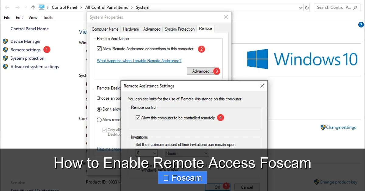 How to Enable Remote Access Foscam