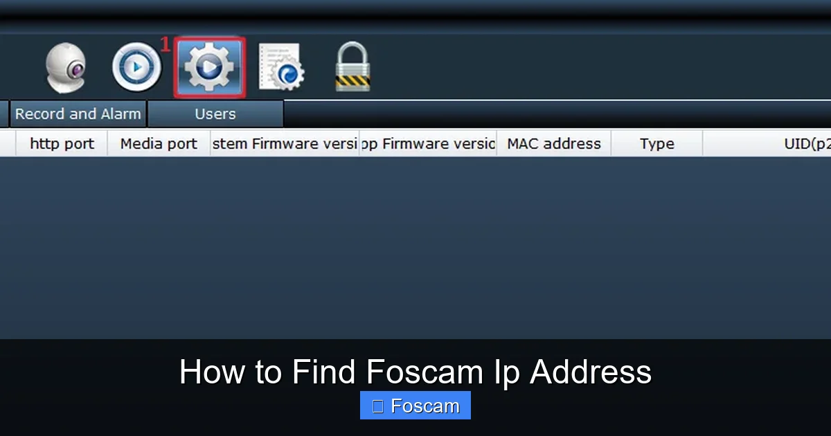 How to Find Foscam Ip Address