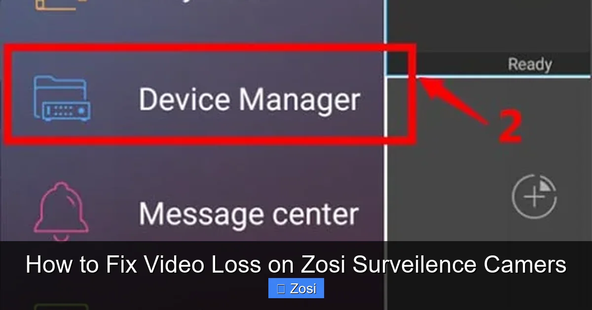 How to Fix Video Loss on Zosi Surveilence Camers
