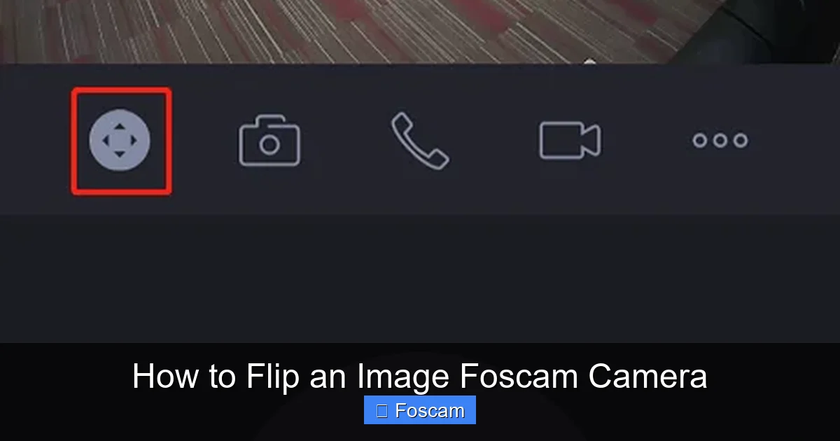 How to Flip an Image Foscam Camera