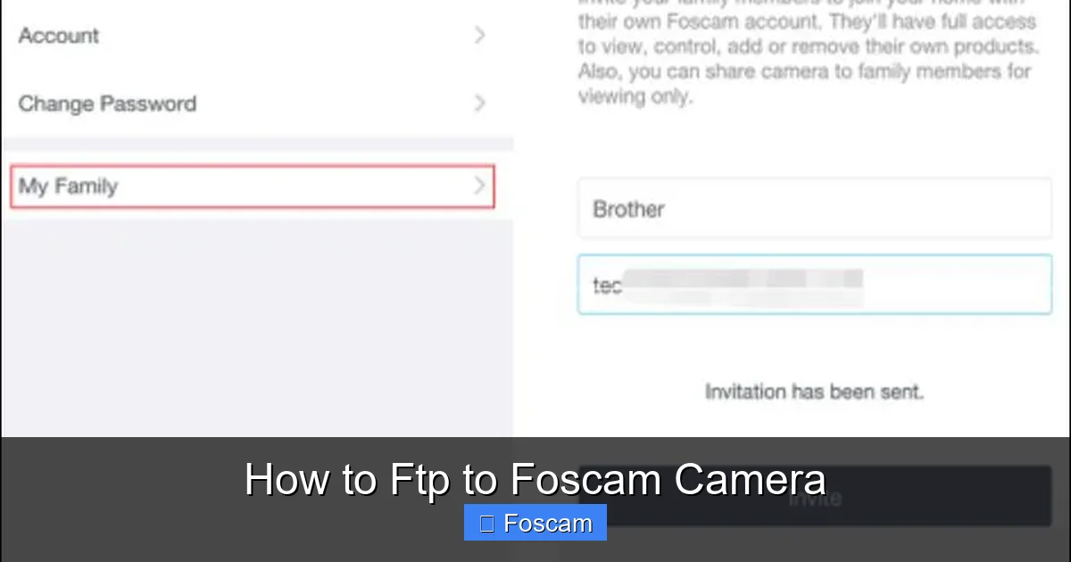 How to Ftp to Foscam Camera