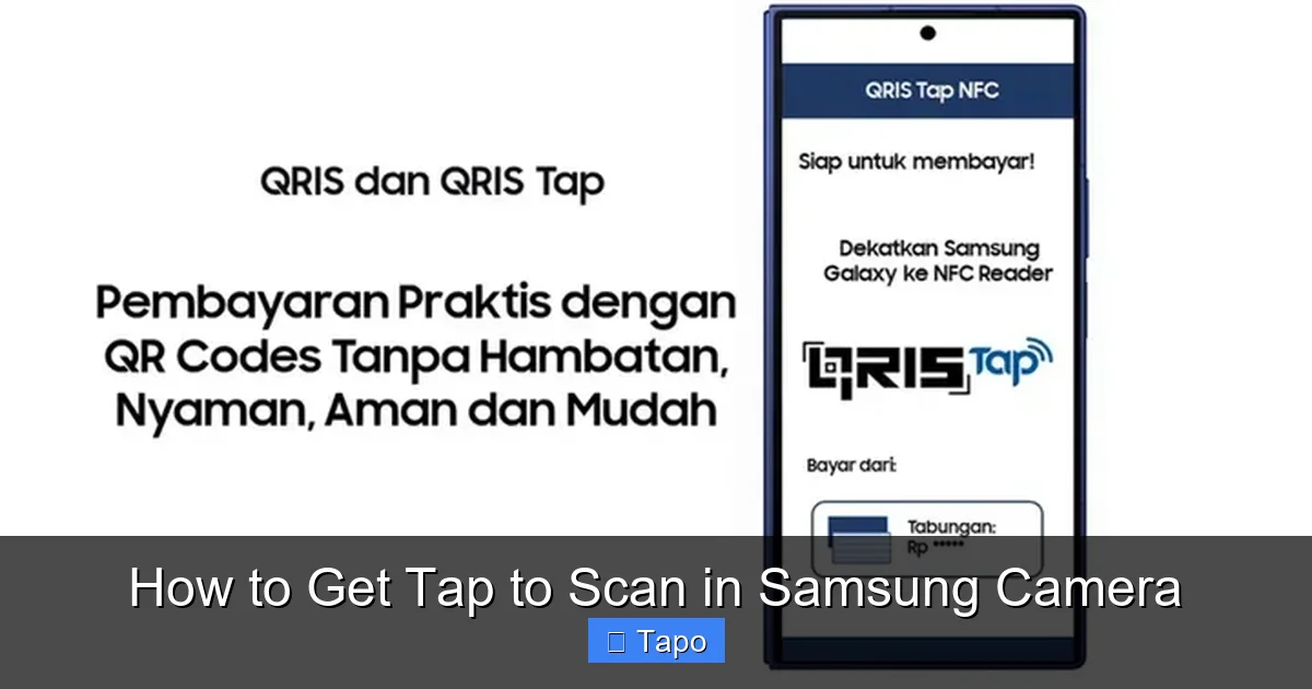 How to Get Tap to Scan in Samsung Camera