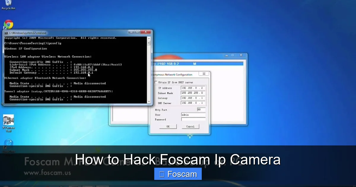 How to Hack Foscam Ip Camera
