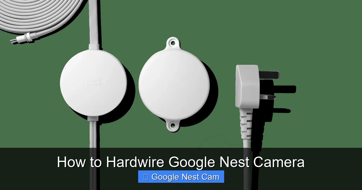 How to Hardwire Google Nest Camera