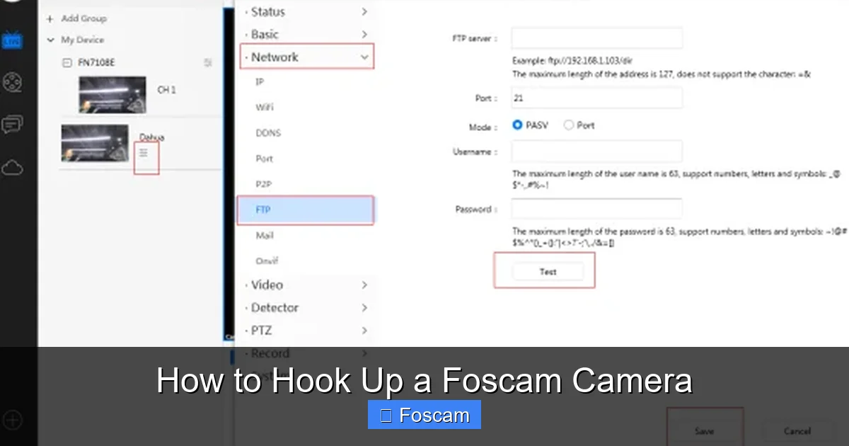 How to Hook Up a Foscam Camera