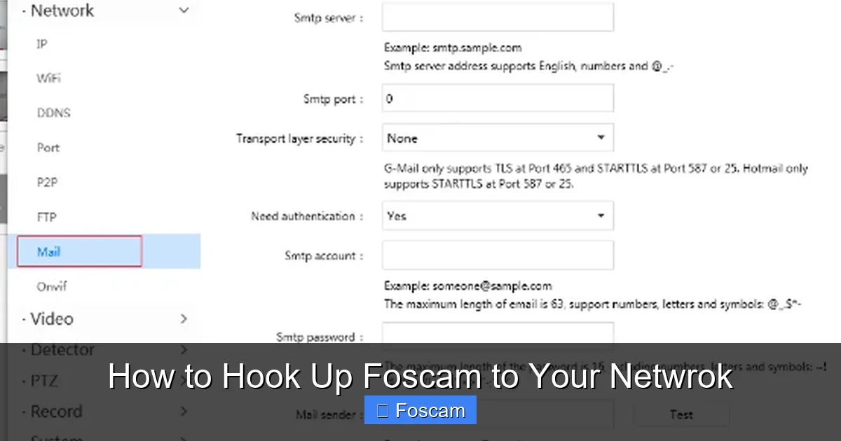 How to Hook Up Foscam to Your Netwrok