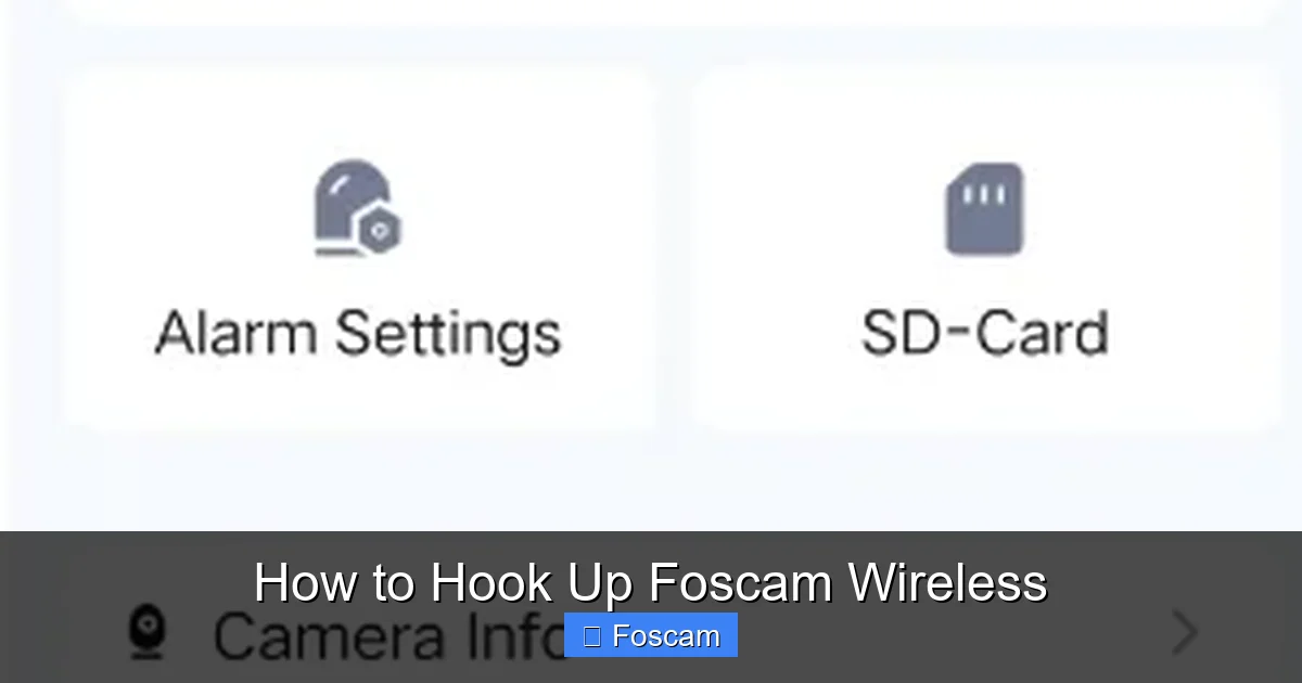 How to Hook Up Foscam Wireless
