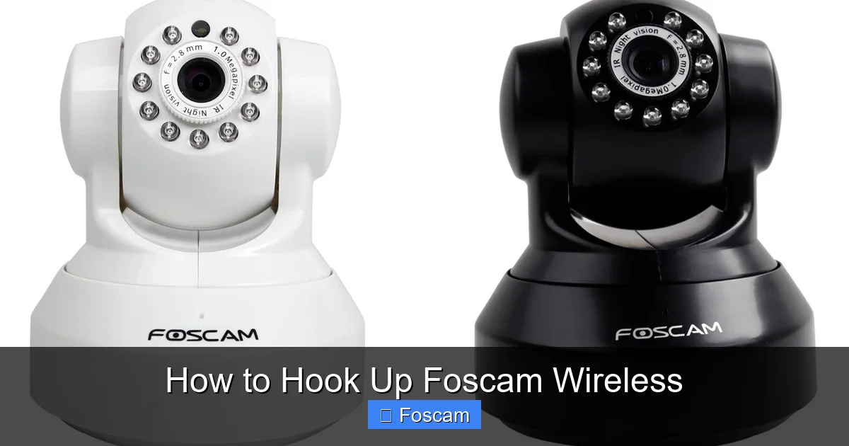 How to Hook Up Foscam Wireless