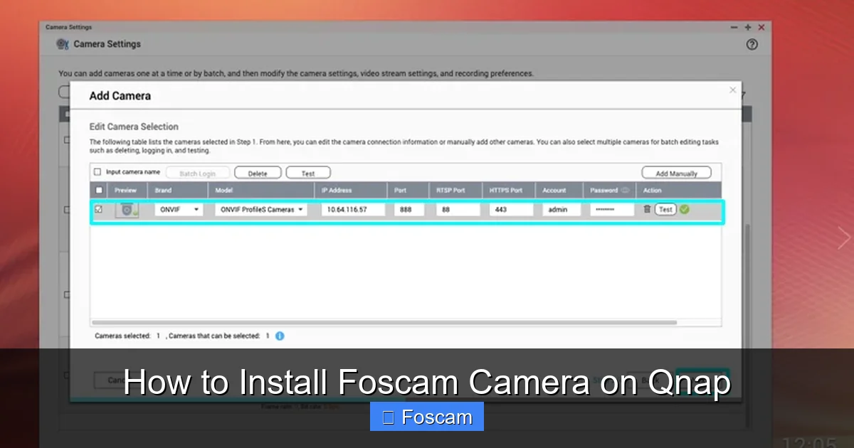 How to Install Foscam Camera on Qnap