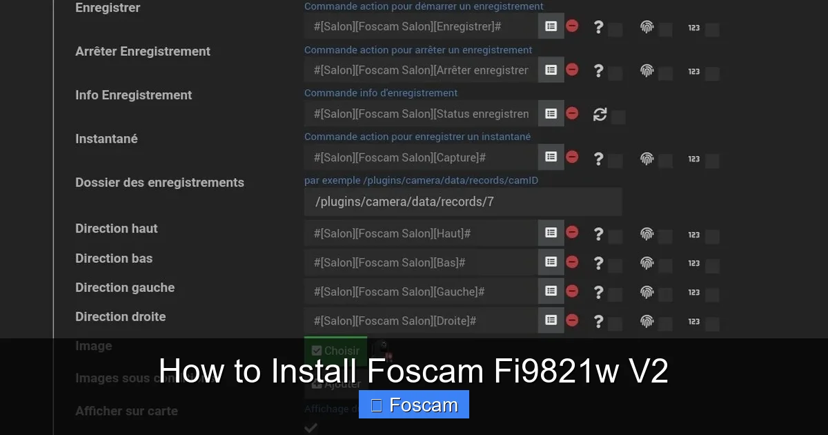 How to Install Foscam Fi9821w V2