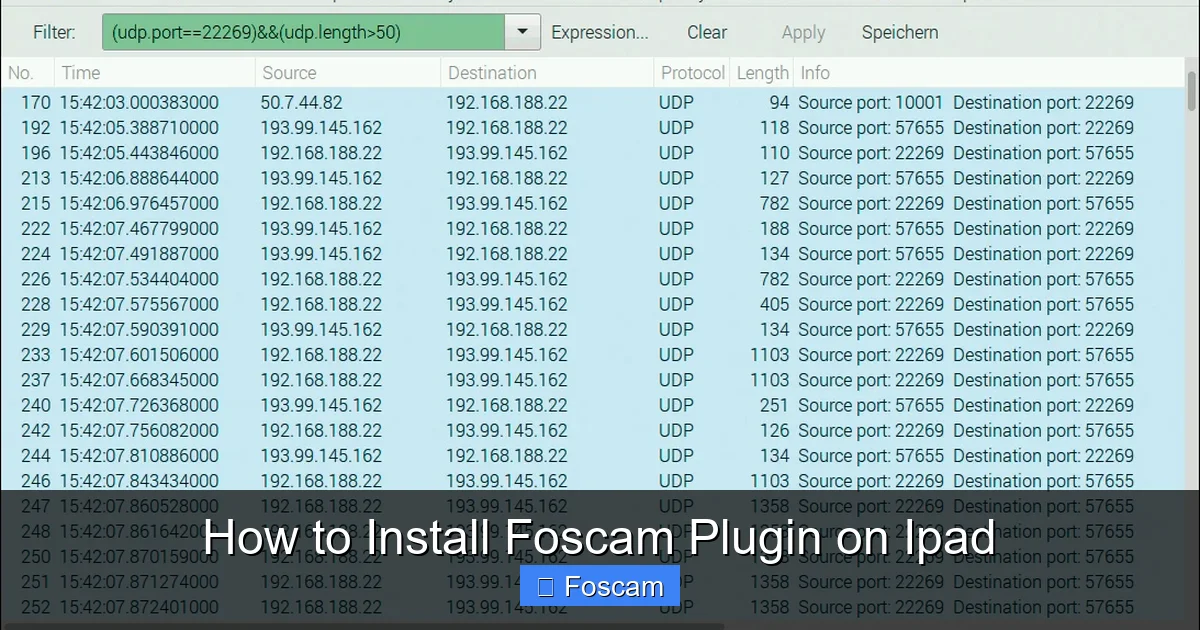 How to Install Foscam Plugin on Ipad